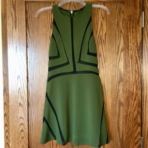 Topshop Green Dress